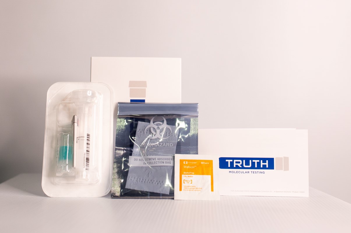 COVID-19 Saliva PCR Test Kit View 2